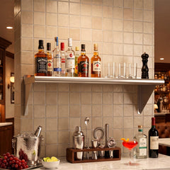 VEVOR Stainless Steel Shelf 12" x 36" Commercial Wall Mount Floating Shelf, Heavy-Duty Storage Rack with Brackets