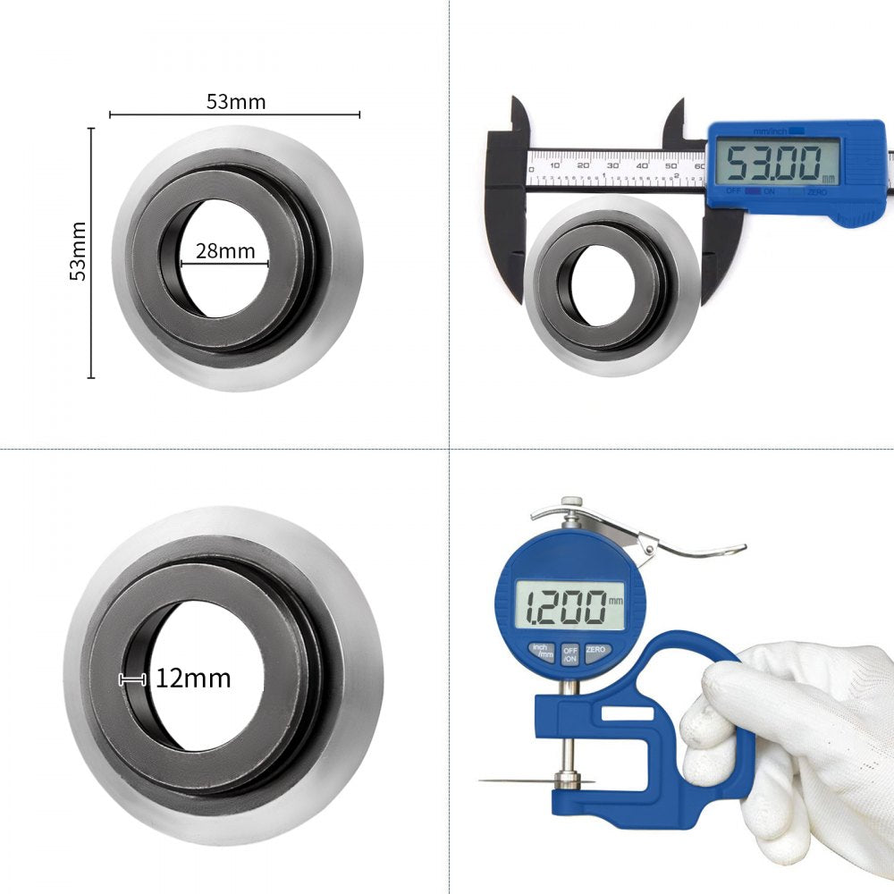 VEVOR Wire Stripper Blades 4 Pack of Replacement Blades, High-temperature Quenching and High-quality Alloy Pipe Cutter