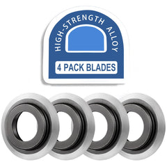 VEVOR Wire Stripper Blades 4 Pack of Replacement Blades, High-temperature Quenching and High-quality Alloy Pipe Cutter