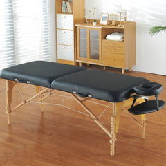 VEVOR Professional Wide Massage Table 30" W, Heavy Duty Folding Massage Table, 8-Level Height Adjustable Facial Salon