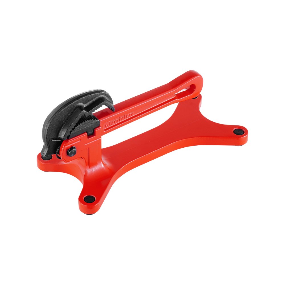VEVOR Portable Pipe Vise, Lightweight Aluminum Pipe Vise with 1/8" to 1-1/2" Clamping Capacity, Ideal for Onsite