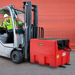 VEVOR Portable Diesel & Gasoline Tank, 48 Gallon, 10.6GPM Flow Rate, Diesel Fuel Tank with 12V Electric Transfer Pump