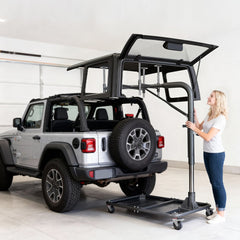 VEVOR Hard Top Remover Lift, 220 lbs, Jeep Hardtop Removal and Storage System, Quick & Easy One-Person Operation