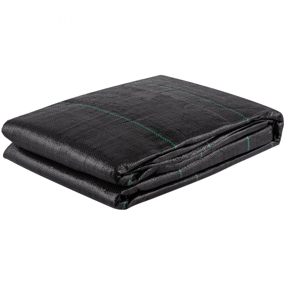 VEVOR Geotextile Fabric, 12.5 x 50 ft 3.5oz Woven PP Driveway Drain Cloth with 600lbs Tensile Strength, Heavy Duty