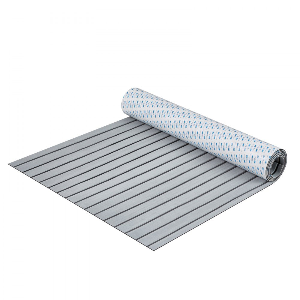 VEVOR Boat Flooring, EVA Foam Boat Decking 94.5" x 35.4", Non-Slip Self-Adhesive Flooring, 23.2 sq.ft Marine Carpet for