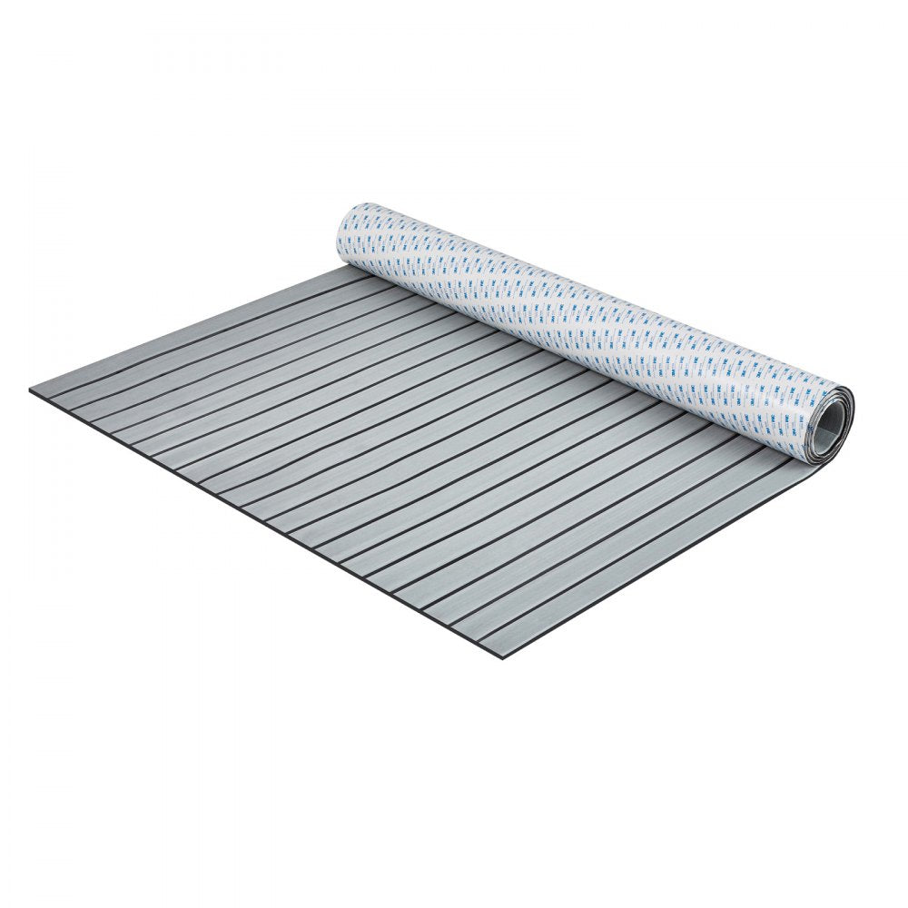 VEVOR Boat Flooring, EVA Foam Boat Decking 94.5" x 45.7", Non-Slip Self-Adhesive Flooring, 29.9 sq.ft Marine Carpet for