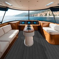 VEVOR Boat Flooring, EVA Foam Boat Decking 94.5" x 17.7", Non-Slip Self-Adhesive Flooring, 11.6 sq.ft Marine Carpet for