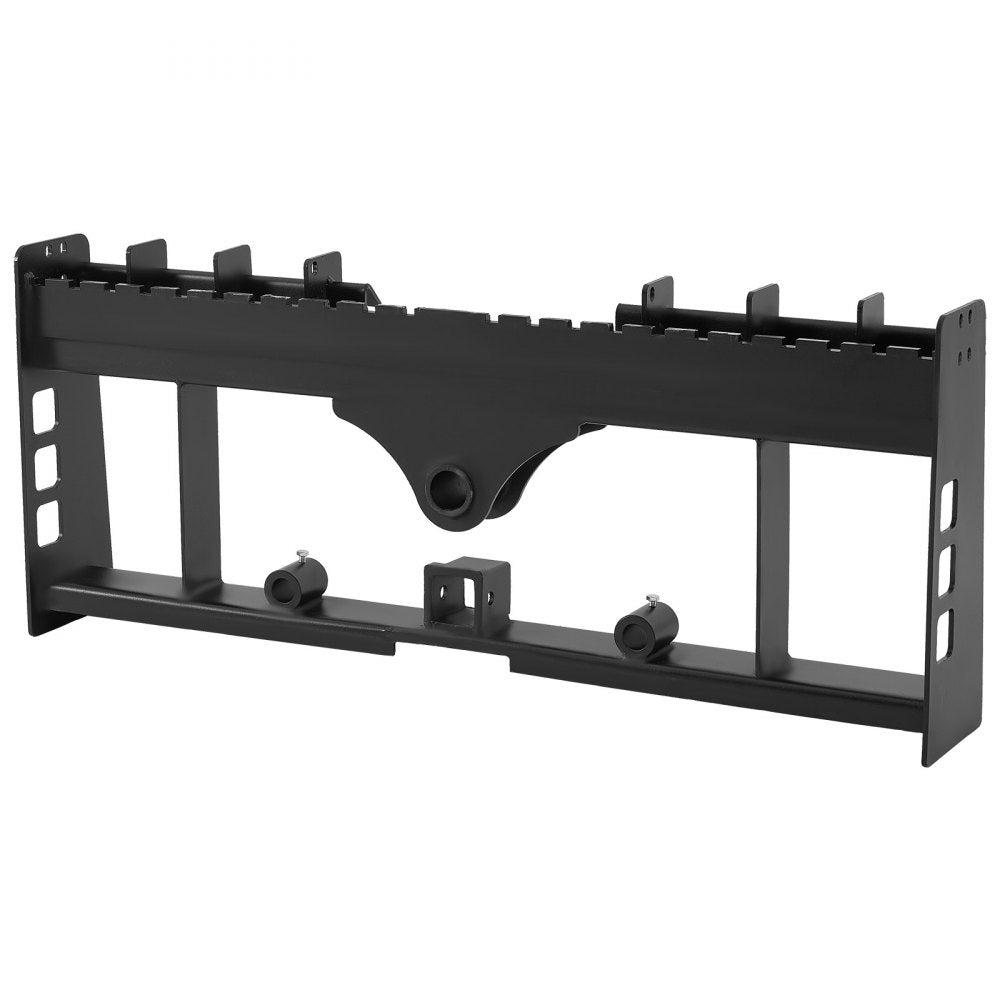 VEVOR Skid Steer Pallet Frame, 4000 lbs Rated Load Capacity, 45-inch Pallet Fork Frame Attachments with 2-inch Hitch