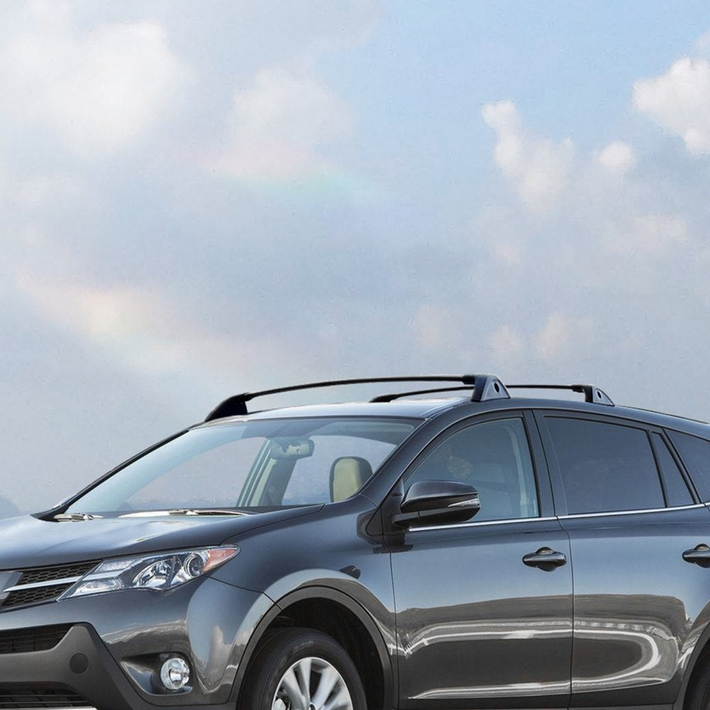 VEVOR Roof Rack Cross Bars, Compatible with Toyota RAV4 2020-2023, 160lbs Load Capacity, Aluminum Anti-Rust Crossbars