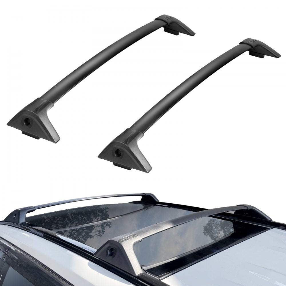 VEVOR Roof Rack Cross Bars, Compatible with Toyota RAV4 2020-2023, 160lbs Load Capacity, Aluminum Anti-Rust Crossbars