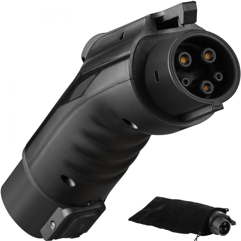 VEVOR Tesla to J1772 Charging Adapter, Max 48 Amp 240V, J1772 EVs Charger Adapter, with IP65 Storage Bag Anti-Drop
