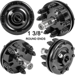 VEVOR Slip Clutch, 1 3/8" PTO Slip Clutch, Smooth Round Ends PTO Friction Clutch, Carburized Steel Tractor Slip Clutch