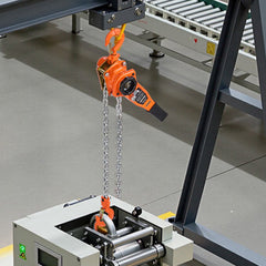VEVOR Manual Lever Chain Hoist, 1T 2200LBS Capacity Heavy Duty Come Along, 10FT Lift G80 Alloy Steel Chain With Dual