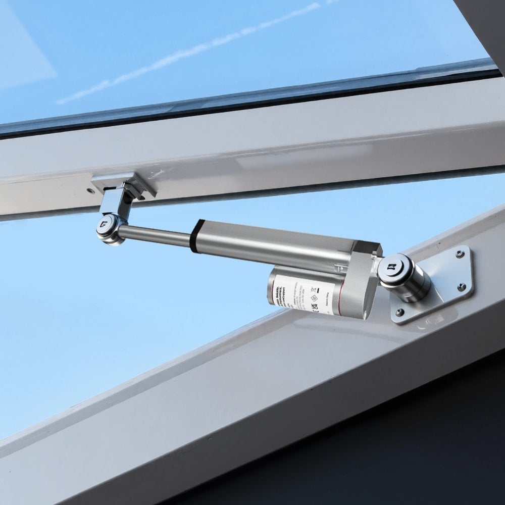 VEVOR 12V Linear Actuator, 4 Inch High Speed 0.6"/s Linear Motion Actuator, 225lbs/1000N with IP54 Protection &