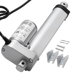 VEVOR 12V Linear Actuator, 4 Inch High Speed 0.6"/s Linear Motion Actuator, 225lbs/1000N with IP54 Protection &