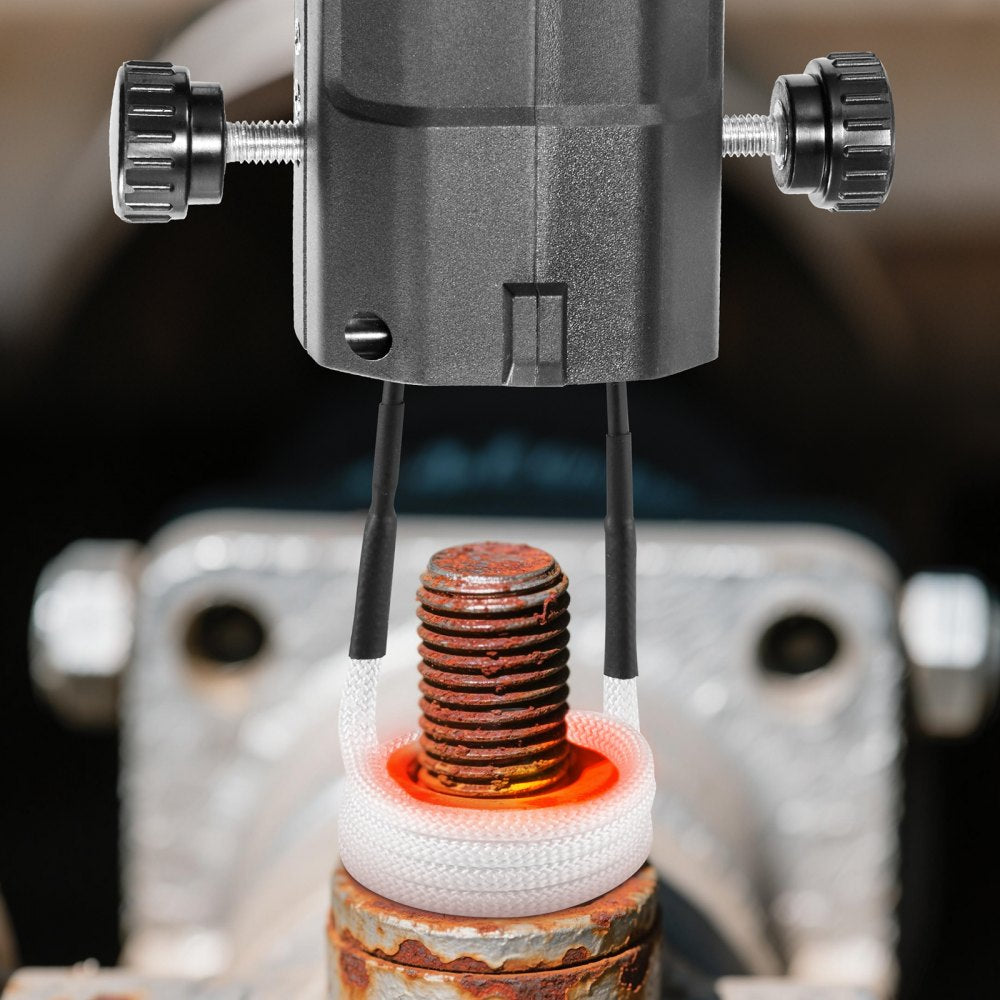 VEVOR Induction Heater Bolt Removal, 1800W 110V Magnetic Induction Heater Kit, Handheld Nut Buster Tool for Rusty Screw