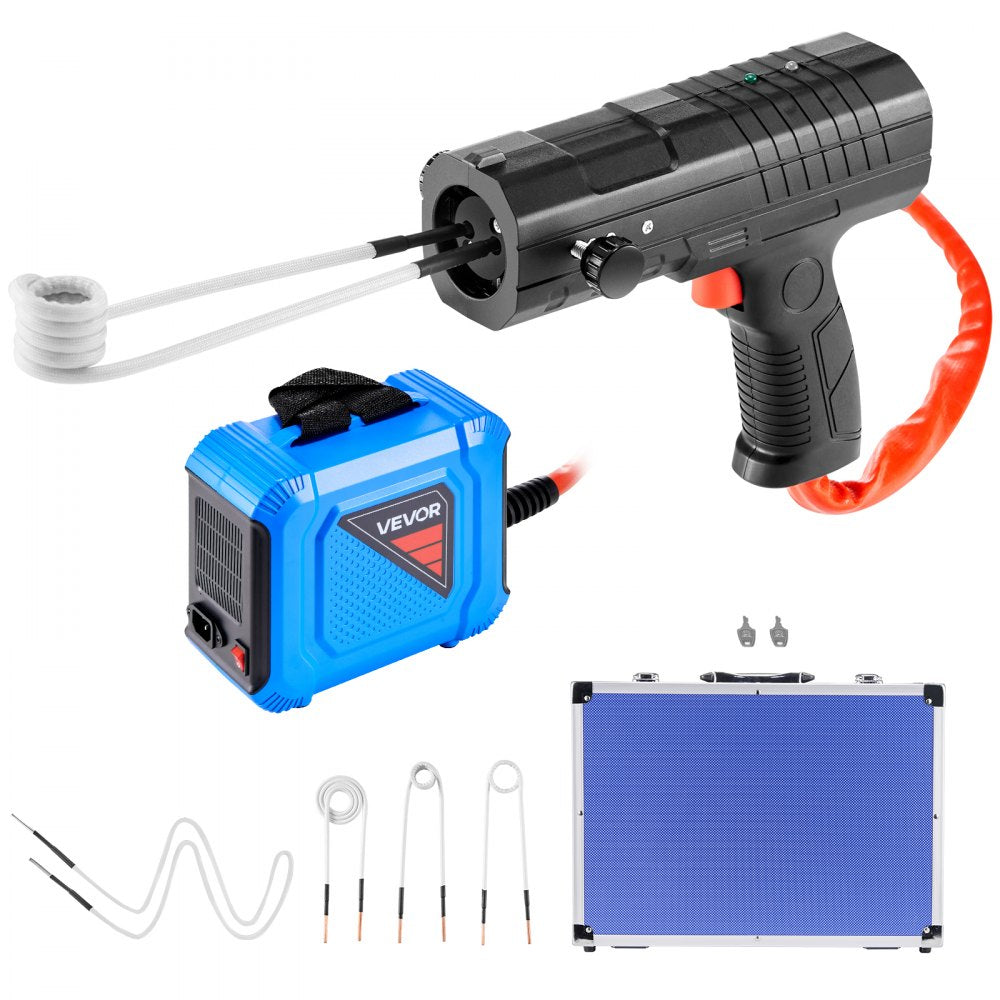 VEVOR Induction Heater Bolt Removal, 1800W 110V Magnetic Induction Heater Kit, Handheld Nut Buster Tool for Rusty Screw