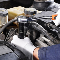 VEVOR Impact Socket Set, 1/2" 19 Piece Impact Sockets, Deep Socket, 6-Point Sockets, 1/2" Drive Set 3/8" to 1-1/2"