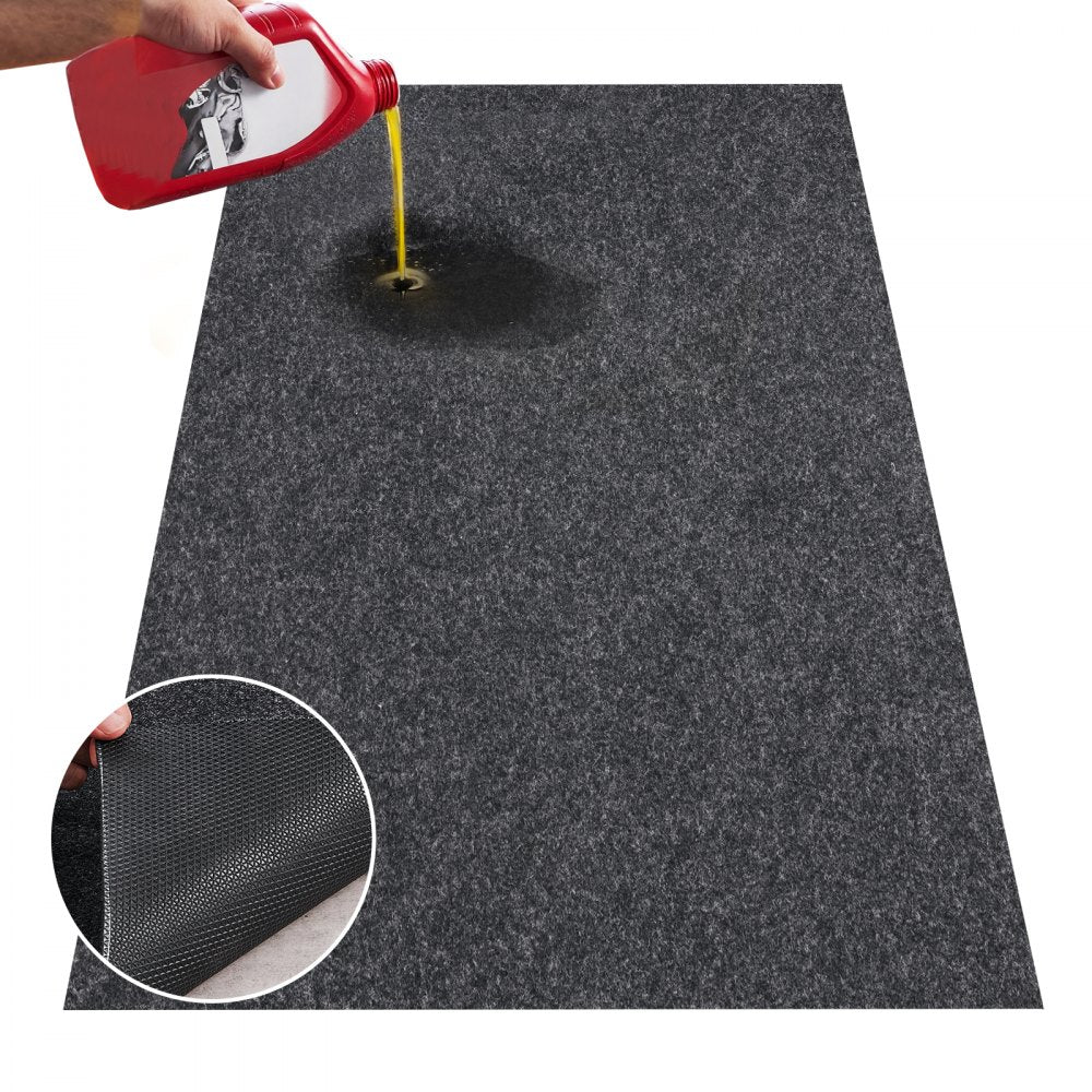VEVOR Garage Floor Mat, 8'10"x22' Waterproof Protection from Water,Snow, Rain,Mud and Oil for Cars, Non-slip Heavy Duty