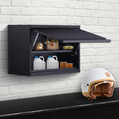 VEVOR Metal Storage Cabinet, 120lbs Load Capacity per Shelf, 20'' Tall Wall-Mounted Powder-Coating Steel Garage Cabinet