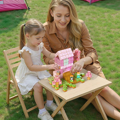 VEVOR Magnetic Blocks, 100 PCS Princess Castle Set, Magnetic Building Cubes for Kids, STEM Montessori Sensory Toys for