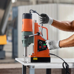 VEVOR Magnetic Drill, 1550W Motor 2 in Coring Diameter, 2922 lbf Magnetic Force, 0-550 RPM Variable Speed, Portable