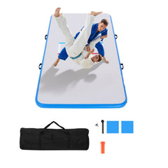 VEVOR 10x5 ft Wrestling Mat Inflatable, Martial Arts Thick Mat for Outdoor Indoor Home Gym Exercise, PVC Foldable