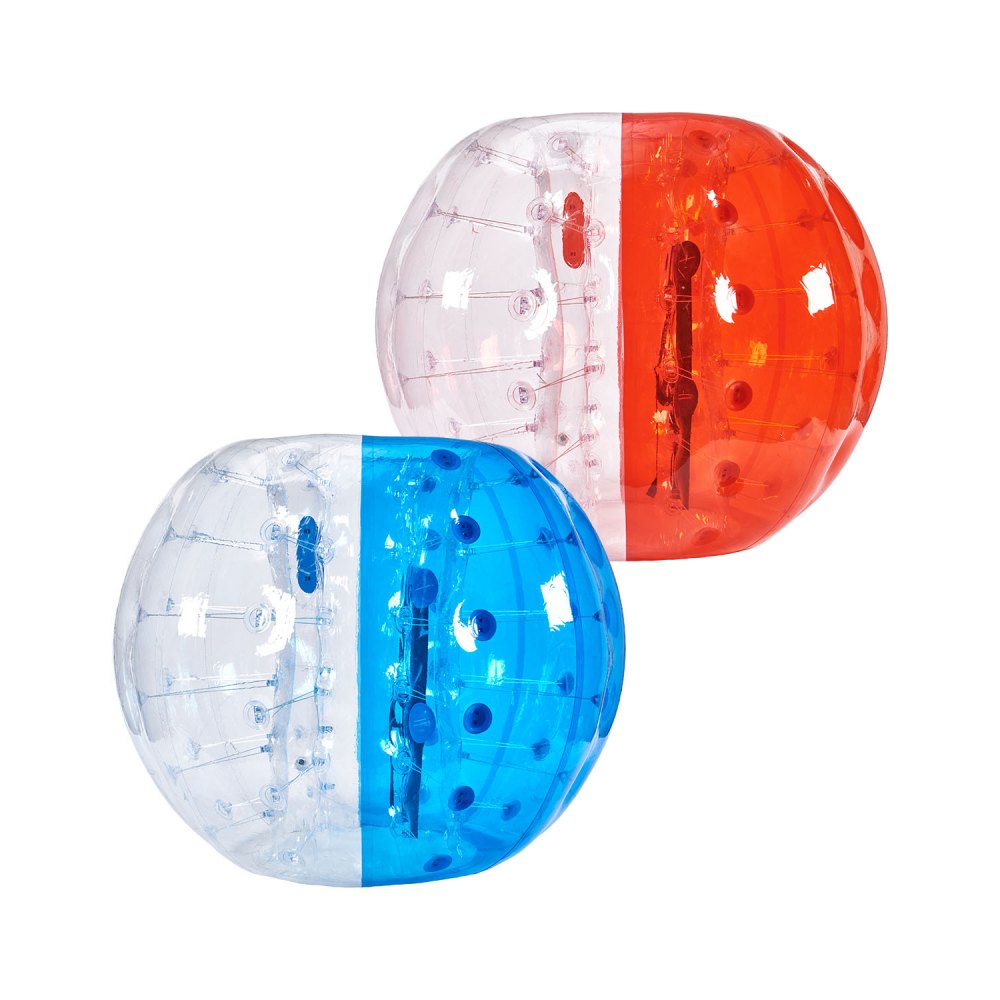 VEVOR Inflatable Bumper Balls 2-Pack, 5FT/1.5M Body Sumo Zorb Balls for Teen & Adult, 0.8mm Thick PVC Human Hamster