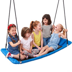 VEVOR Platform Tree Swing for Kids and Adults 700 lbs 60" Rectangle Blue, for Backyard Outdoor & Indoor, 900D Oxford