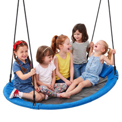 VEVOR Tree Swing 60" Saucer Swing for Kids & Adults 700 lbs Weight Capacity, for Backyard Outdoor & Indoor, 360°
