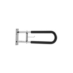 VEVOR Toilet Safety Rail, 30 Inch U-Shaped Handicap Grab Bar, Foldable Senior Safety Pole, Flip Up Toilet Grab Bars
