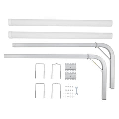 VEVOR Boat Trailer Guide, 48″ Adjustable Design Trailer Guide Poles, 2PCS High-Hardness Steel Trailer Guide-Ons
