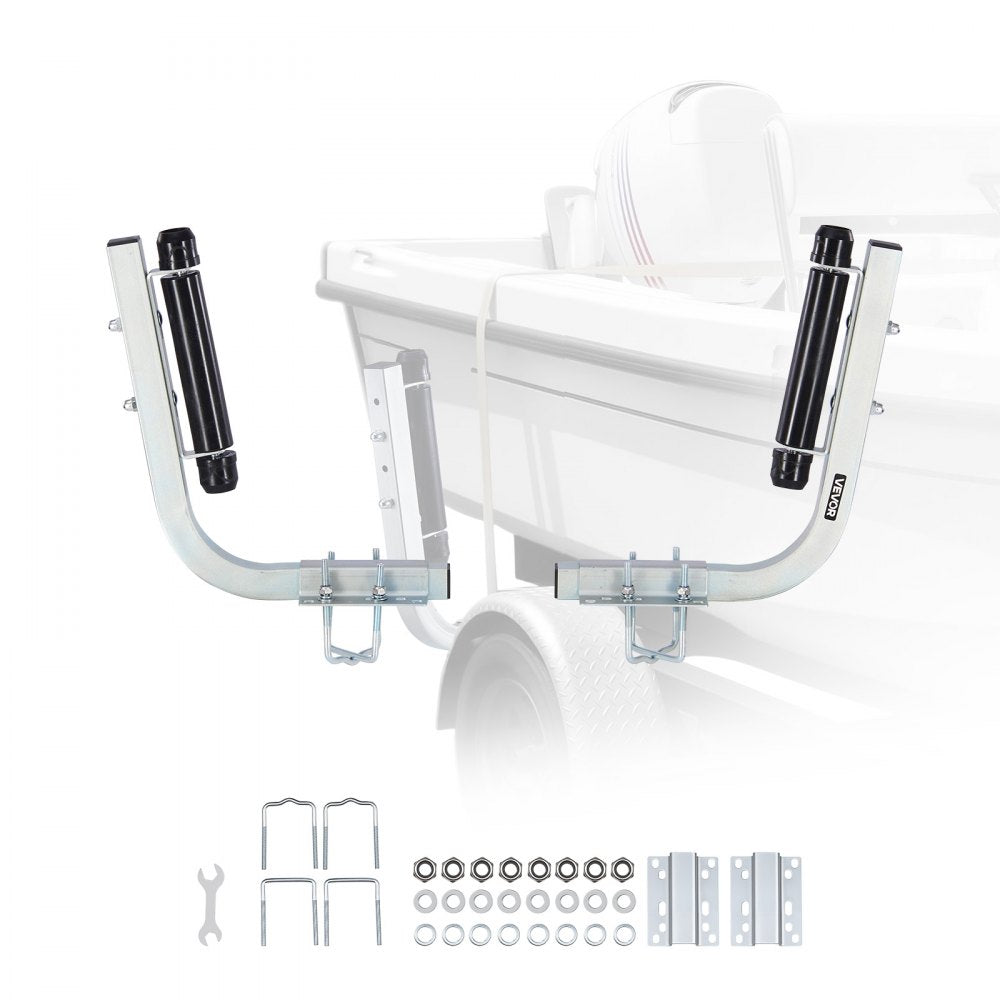 VEVOR Boat Trailer Guides, 18.5 in/20.5 in Height Adjustable Trailers Guide, 2PCS Thickened High-Duty Steel Trailer