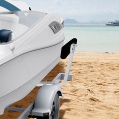 VEVOR Boat Trailer Guide, 2PCS Adjustable Short Bunk Guide-Ons, Hardened Steel Trailer Guide Poles with Soft Cushion