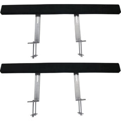 VEVOR Boat Trailer Guide-ons, 48", 2 PCS Rustproof Steel Trailer Guide ons, Trailer Guides with Carpet-Padded Boards