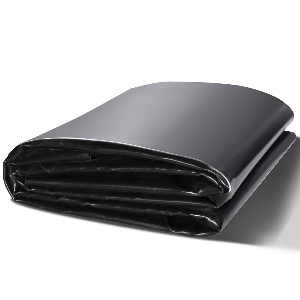 VEVOR Pond Liner, 20 x 25 ft 45 Mil Thick, Pliable EPDM Material Pond Skins, Easy Cutting Underlayment for Fish or Koi