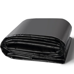 VEVOR Pond Liner, 10 x 13 ft 20 Mil Thickness, Pliable LLDPE Material Pond Skins, Easy Cutting Underlayment for Fish or