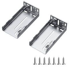 VEVOR Drawer Slides Brackets, 10 Pairs Drawer Rails for 100 LBS Side Mount Ball Bearing Rail, Heavy Duty Cabinet Drawer