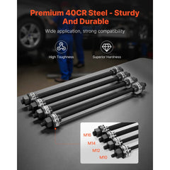 VEVOR Pull and Press Sleeve Kit, 26 PCS, Steel Bush Removal Insertion Sleeve Tools with Carrying Case, Compatible with