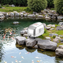 VEVOR Linear Air Pump, 792.52 GPH Air Flow, Septic Aerator Pump, Aeration System for 8 ft Deep Ponds, Fit for Septic