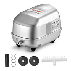 VEVOR Linear Air Pump, 792.52 GPH Air Flow, Septic Aerator Pump, Aeration System for 8 ft Deep Ponds, Fit for Septic