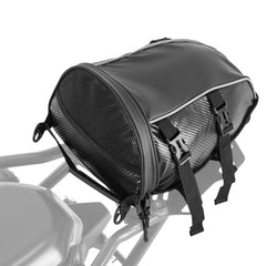 VEVOR Motorcycle Tail Bag, 10 L Motorcycle Rear Seat Bag with Waterproof Rain Cover, Outdoor Sports Motorbike Luggage