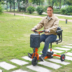 VEVOR Foldable 3 Wheel Mobility Scooter for Seniors, Portable Electric Powered Mobility Scooter with 12 Mile Long