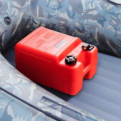 VEVOR Marine Tank, 6.34-Gallon/24-L Marine Portable Tank Outboard Marine Boat Transfer Tank with 9.8ft Hose, Gauge for
