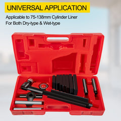 VEVOR Liner Puller Cylinder Liner Puller, Diesel Engines Liner Puller Tool, Both Dry-Type and Wet-Type Fit Diameter of