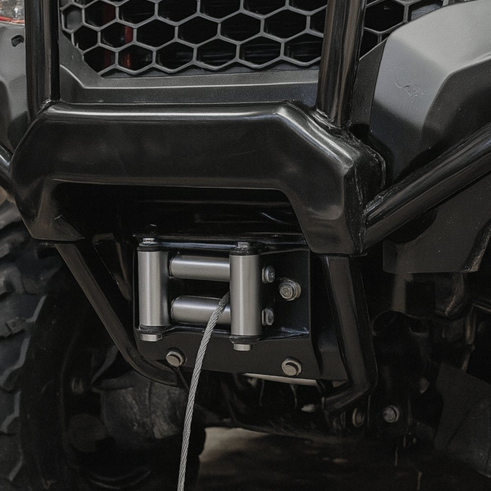 VEVOR Winch Mount, Winch Capacity of 2000-3600 lbs, Trailer Hitch Winch Mount for Select Honda Foreman and Rancher