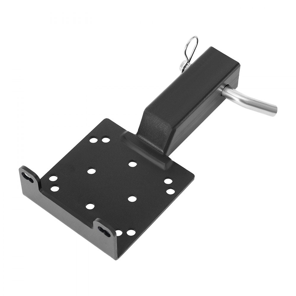 VEVOR Winch Mount, 3600 lbs / 1633 kg Load Capacity, Trailer Hitch Winch Mount with 2-inch Receiver, 2/4 Winch Bolt