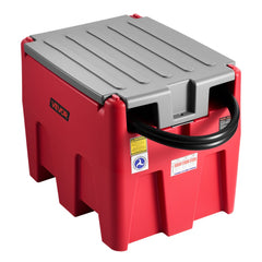 VEVOR Portable Diesel & Gasoline Tank, 58 Gallon, 10 GPM Flow Rate, Diesel Fuel Tank with 12V Electric Transfer Pump