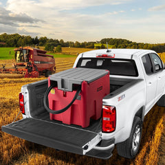 VEVOR Portable Diesel Tank, 58 Gallon Capacity & 10.6 GPM Flow Rate, Fuel Tank with 12V Electric Transfer Pump and