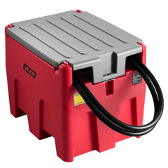 VEVOR Portable Diesel Tank, 58 Gallon Capacity & 10.6 GPM Flow Rate, Fuel Tank with 12V Electric Transfer Pump and